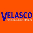 Logotipo de Aluminio y Cristalería Velasco